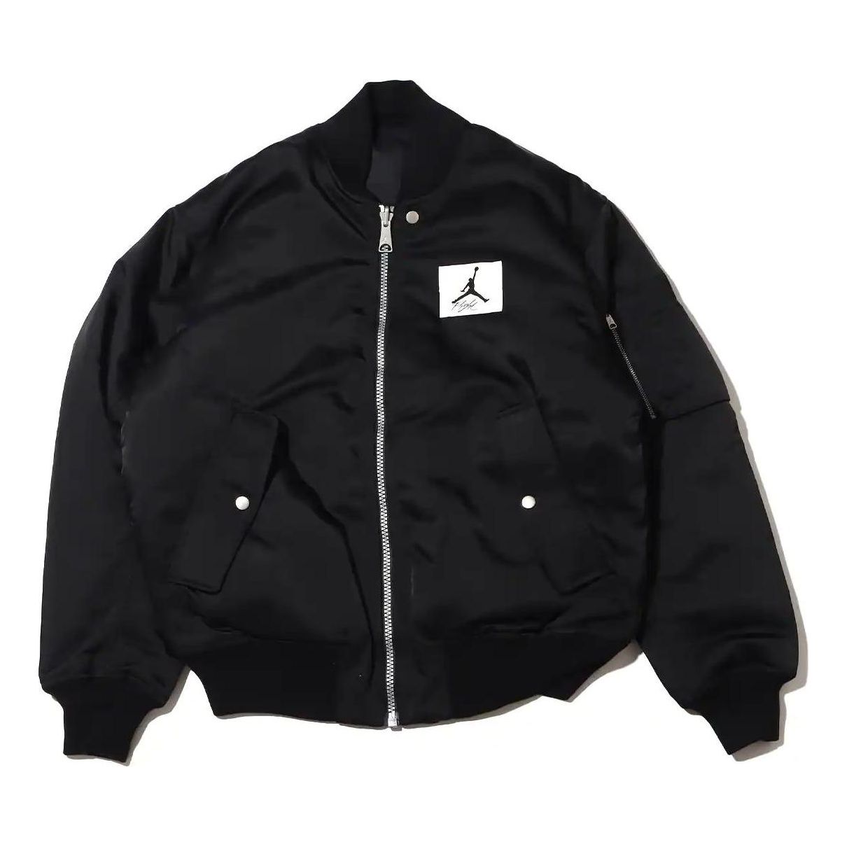 Bomberjakke Jordan Essentials Statement Varsity Jacket Sort | DQ7345-010, 0