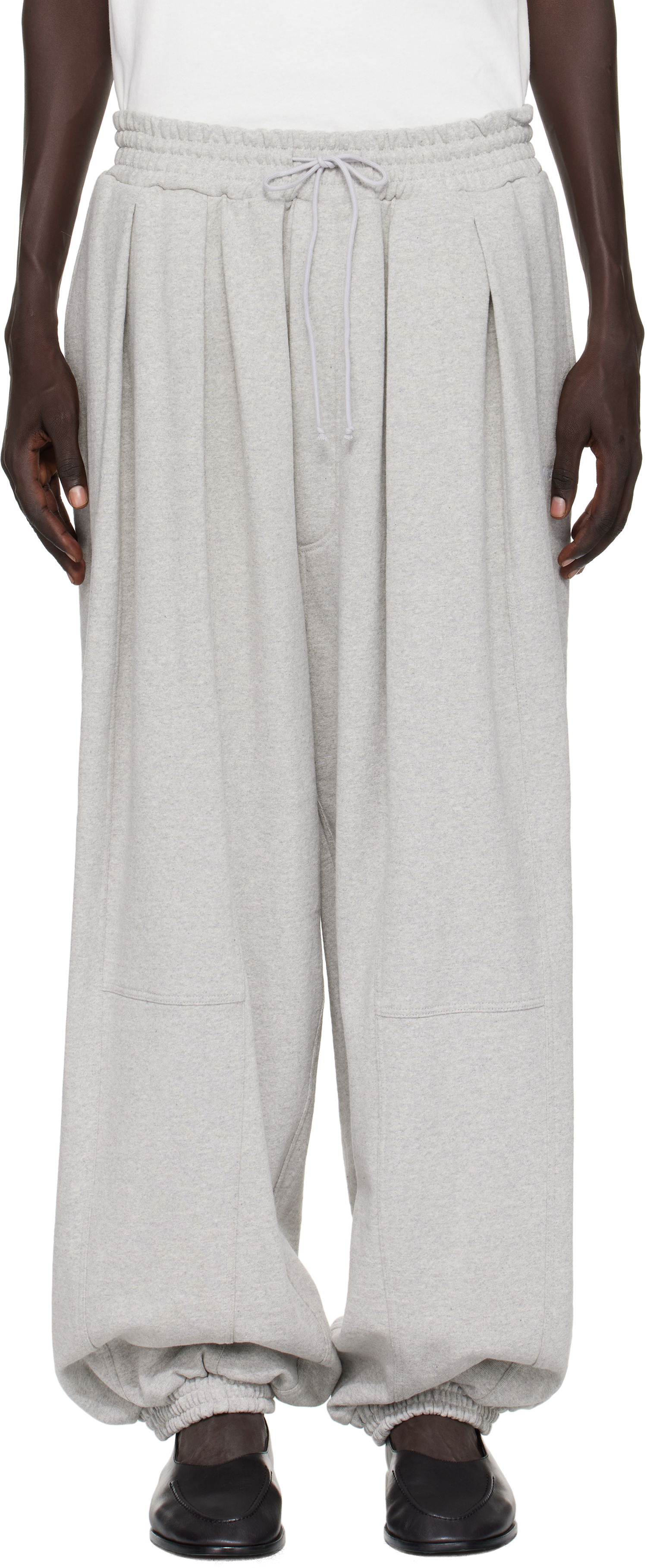 Joggingbukser HED MAYNER Hed Mayner Embroidered Sweatpants Grå | HMMB72025R-HB211, 0