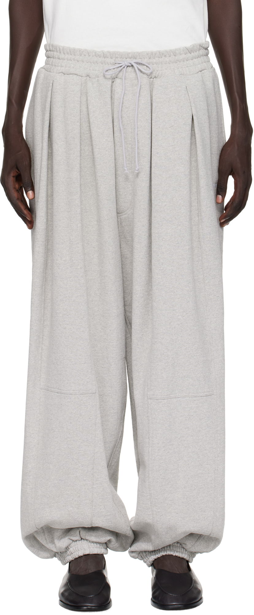 Joggingbukser HED MAYNER Hed Mayner Embroidered Sweatpants Grå | HMMB72025R-HB211
