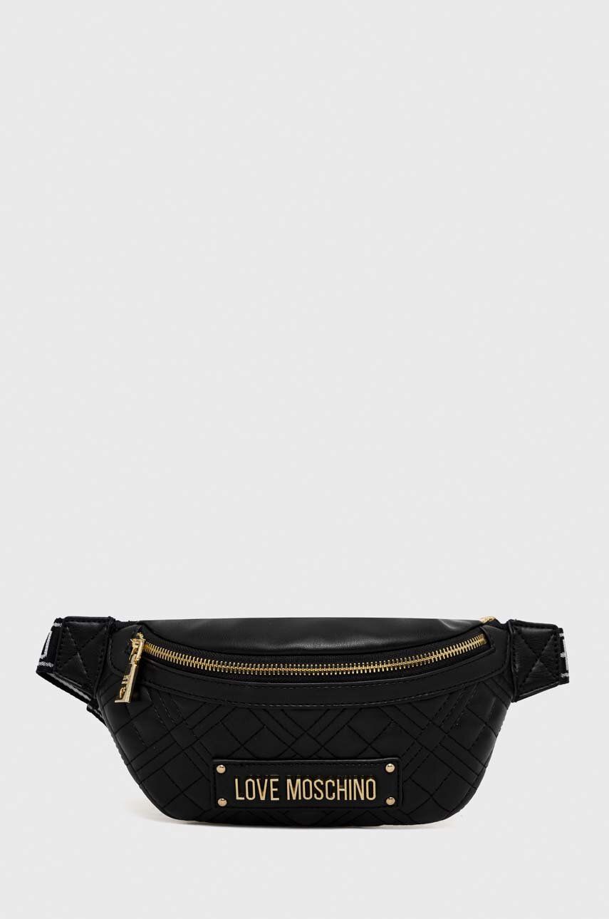 Taljetaske Moschino Love Waist Bag Sort | JC4003PP1GLA0000, 0