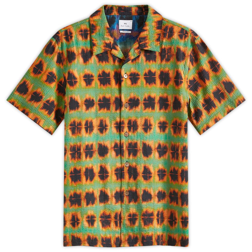 Skjorte Paul Smith Paul Smith Dyed Vacation Shirt Flerfarvet | M2R-695U-N22104-38