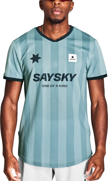 Jersey Saysky Saysky Stripe Combat T-Shirt Grøn | nmrss31c-007, 0
