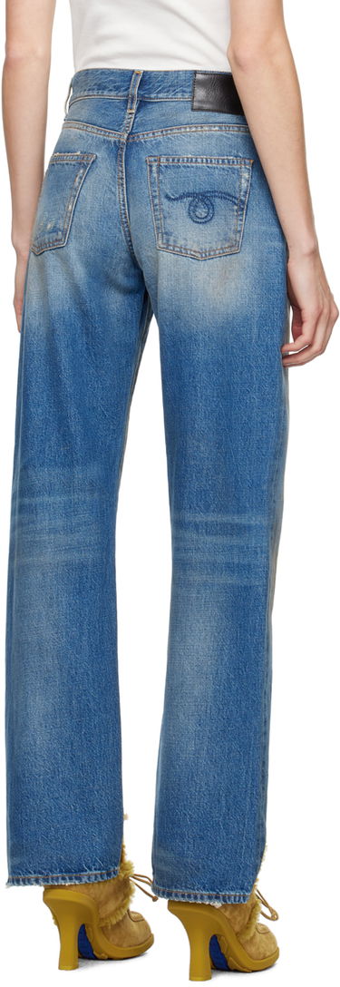 Jeans R13 R13 Alice Slim Straight-Leg Jeans Blå | R13WD086 D145A, 2