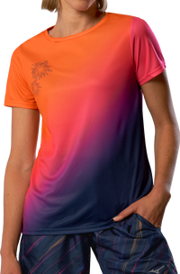 Fireworks Print Athletic T-Shirt Hanabi