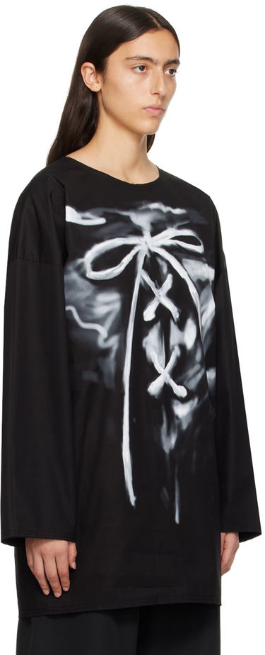 T-shirt We11done Long Sleeve Graphic T-Shirt Sort | WD-SH3-23-184-U-BK, 1