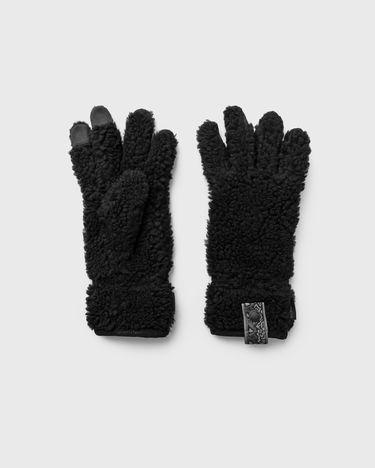 Handsker GRAMICCI Fleece Gloves With Jacquard Tape Sort | GAC4-F3009-BLACK, 0