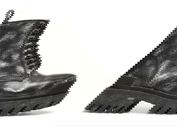 Sneakers og sko Balenciaga Strike Ankle Boots "Black Leather" Sort | 589338WBEF19010, 0