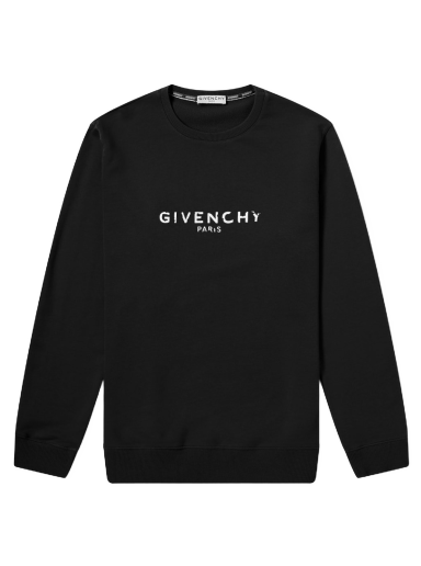 Sweatshirt Givenchy Paris Logo Sweat Sort | BM700U30AF-001