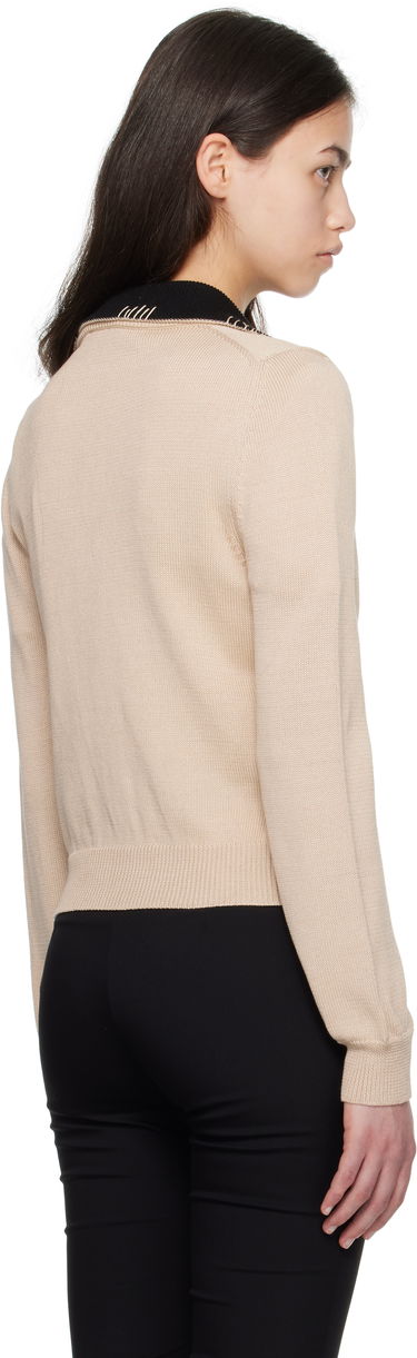 Sweater Marni Marni Mending Knit Cardigan Beige | CDMD0404Q0 UFCN54, 2