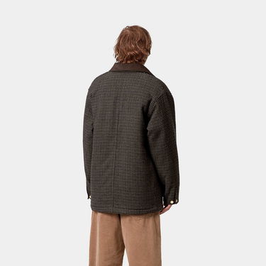 Frakker Carhartt WIP Lowis Chore Coat Houndstooth Flerfarvet | I035344_9, 1