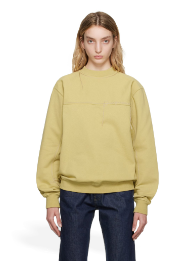 Sweatshirt Jacquemus Le Raphia 'Le Sweatshirt Fio' Sweatshirt Beige | 23E235JS113-2048