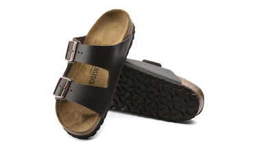 Sneakers og sko Birkenstock Arizona Natural Leather Regular Fit Brun | 51101, 3