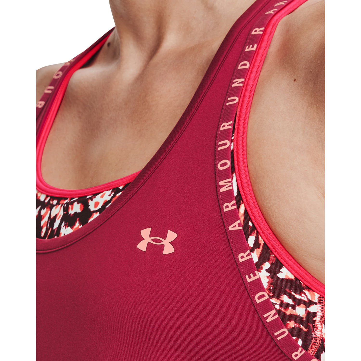 Tanktop Under Armour Knockout Tank Rød | 1351596-664, 1