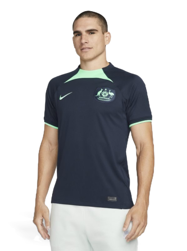Jersey Nike Australia 2022/23 Stadium Away Men's Dri-FIT Football Shirt Mørkeblå | DN0676-451