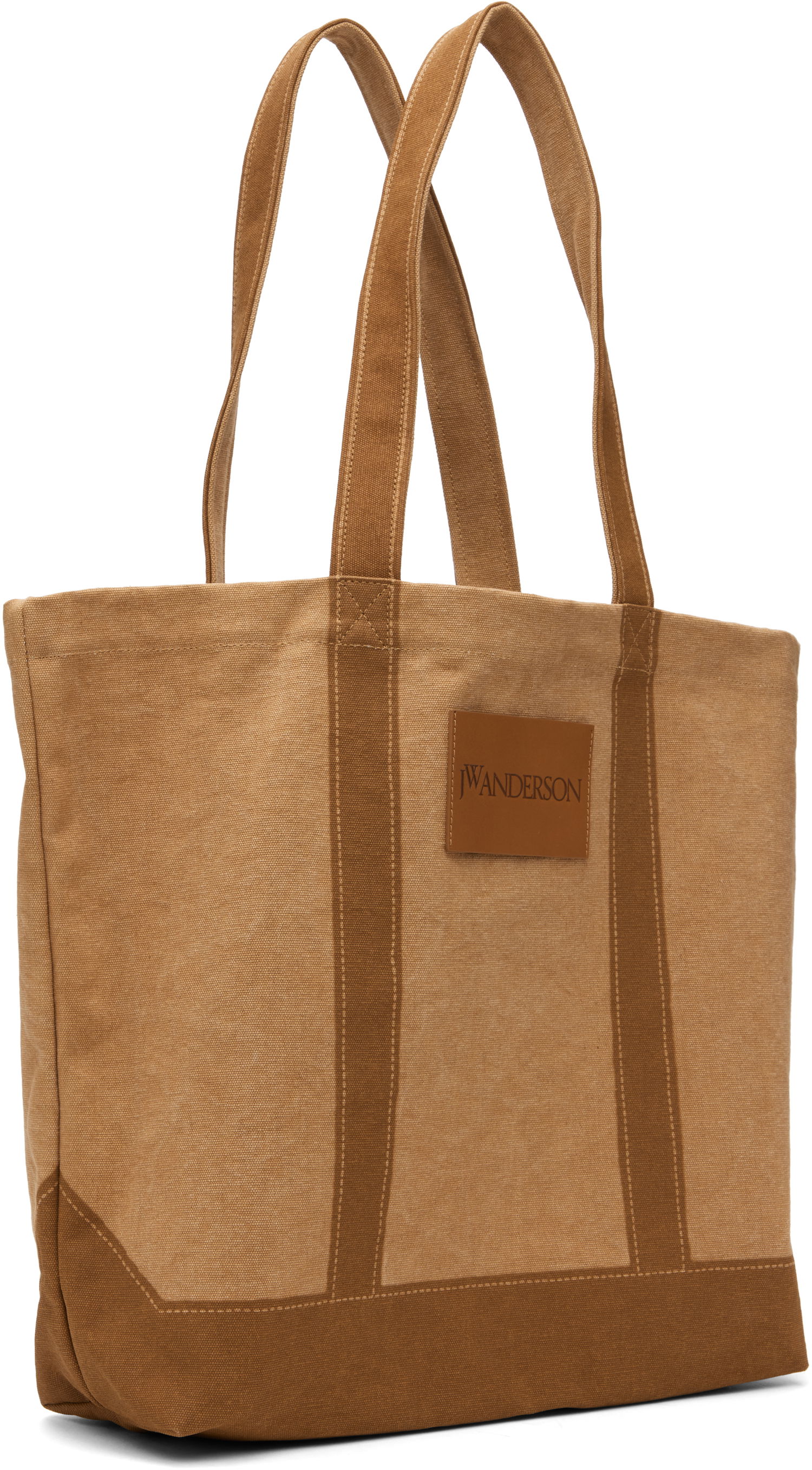 Mulepose JW Anderson JW Anderson Canvas Tote Brun | HB0498-FA0331, 1
