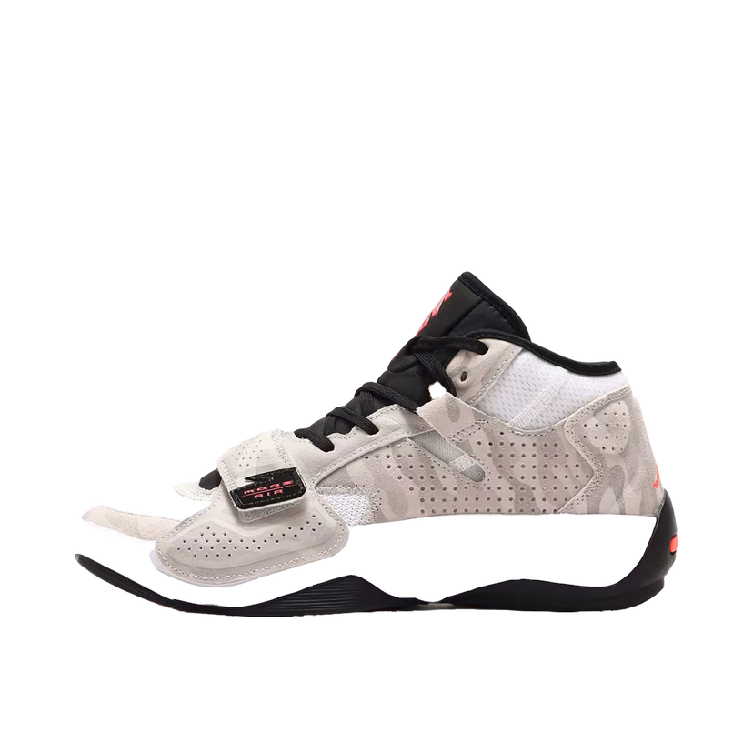 Basketball Jordan Jordan Zion 2 White/Black/Photon Dust/Flash Crimson Hvid | FJ1213-106/FJ1212-106