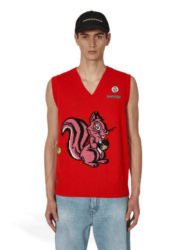 Sweater CORMIO Nicole Vest Rød | CORNICOLEVEST POMODORO