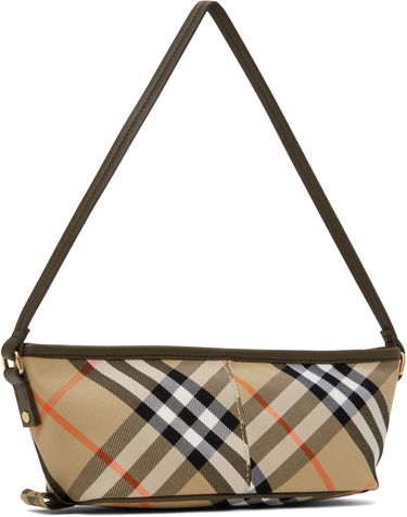 Tøj Burberry Beige Check Mini Bag Beige | 8095296, 2