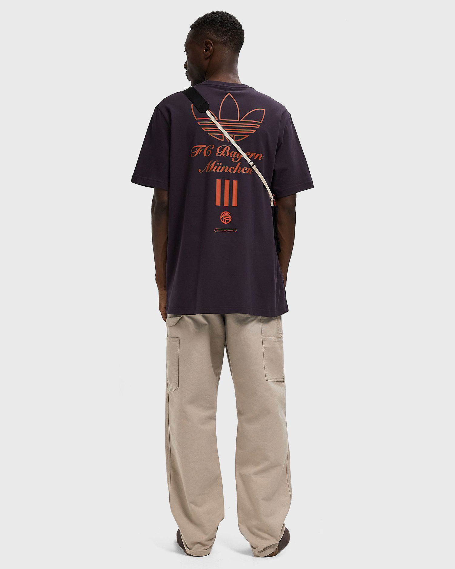 T-shirt adidas Performance FC Bayern Terrace Icons T-Shirt Lilla | JM9444, 1