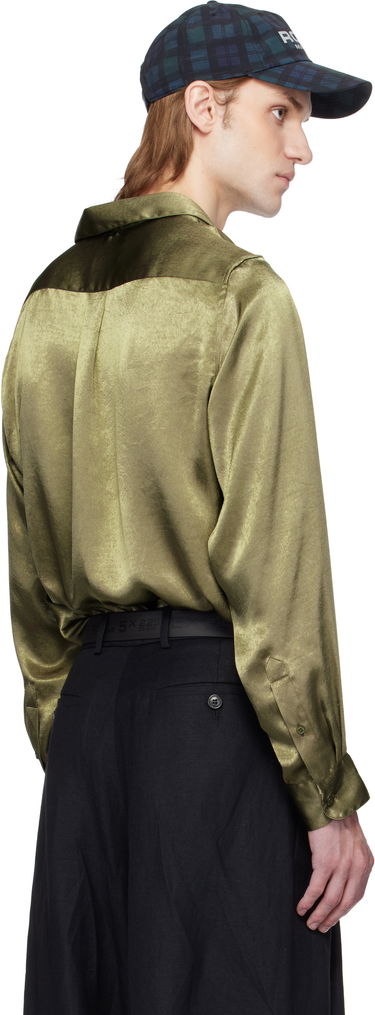 Kasket Martine Rose Martine Rose Classic Shirt Grøn | 401WS26417, 2