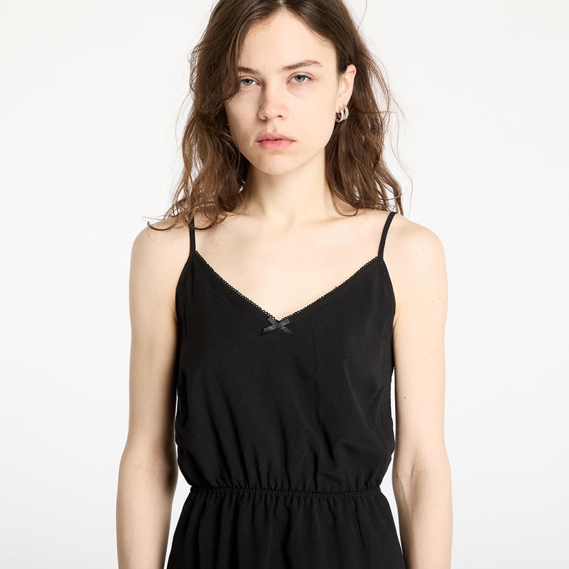 Kjole Tommy Hilfiger Tommy Jeans Essential Strap Dress Sort | DW0DW20613 BDS