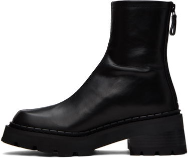 Tøj BY FAR BY FAR Alister Leather Ankle Boots Sort | 22PFALIQBLNAP, 2