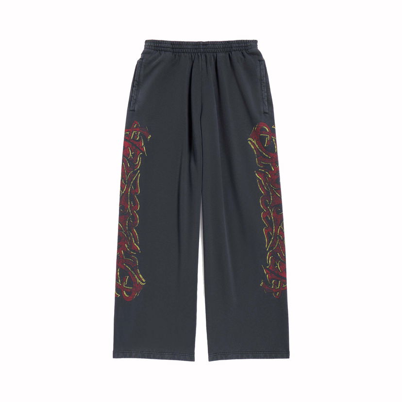 Joggingbukser Balenciaga Offshore Baggy Sweatpants Sort | 771081TPVM91568