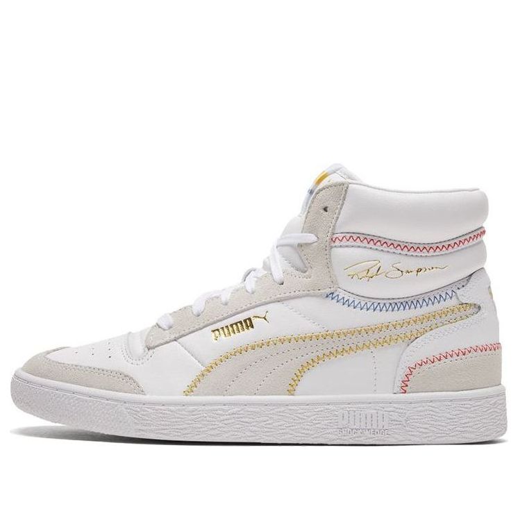 Sneakers og sko Puma Ralph Sampson Mid Stitch High Hvid | 373340-02, 0