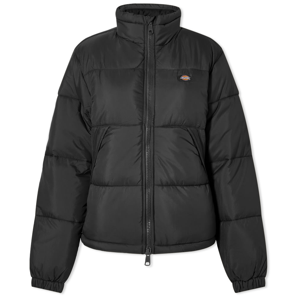 Puffer jakke Dickies Alatna Puffer Jacket Sort | DK0A4XP3BLK1, 0