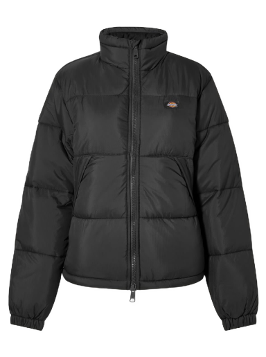 Puffer jakke Dickies Alatna Puffer Jacket Sort | DK0A4XP3BLK1