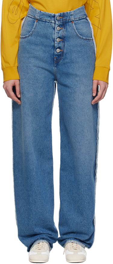 Jeans Maison Margiela MM6 Maison Margiela Raw Edge Jeans Blå | S52LA0263 M30018, 0