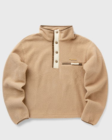Sweater Columbia Helvetia II Cropped Half Snap Fleece Pullover Beige | 2092231262, 0