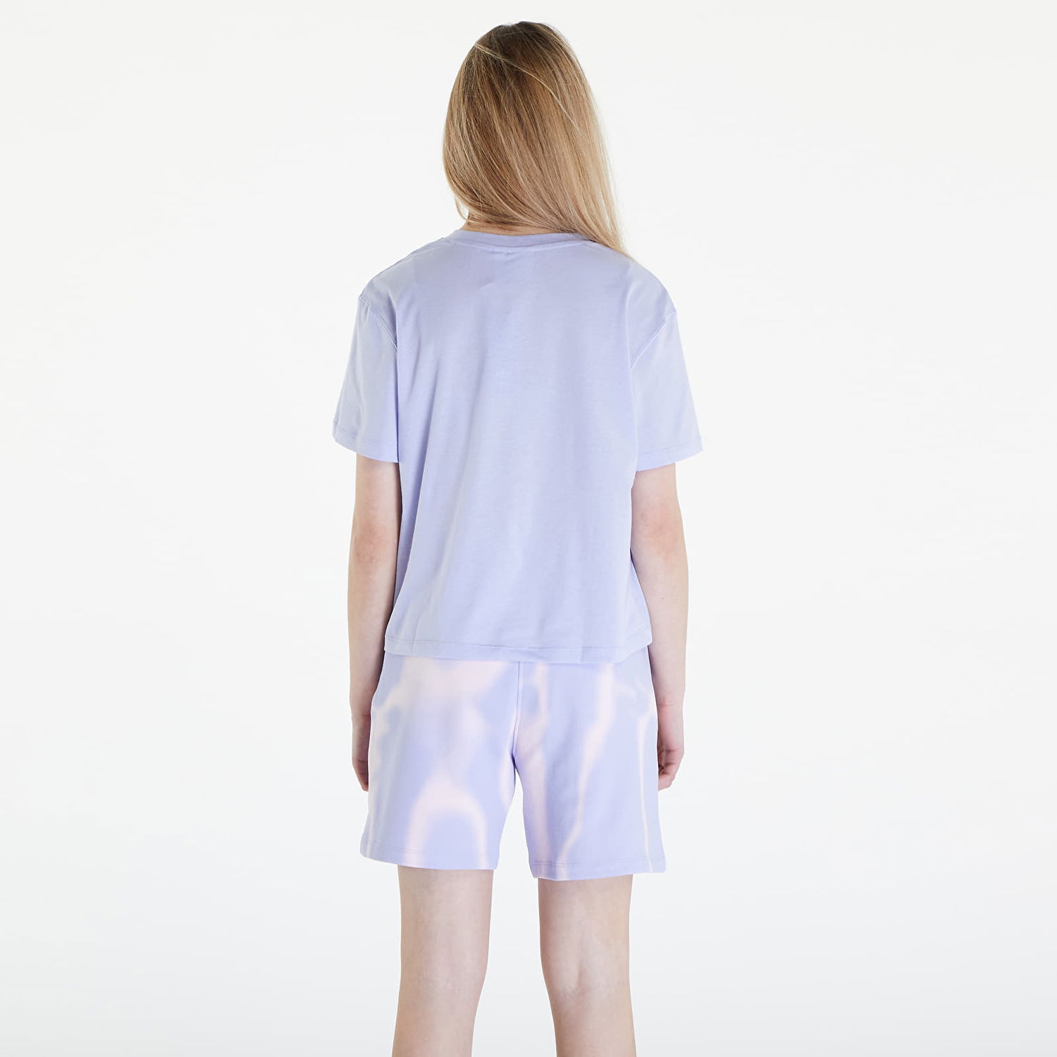 T-shirt adidas Originals Trefoil Tee Boxy Violet Tone Lilla | IN8439, 1