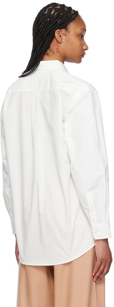 Skjorte Baserange Long Sleeve Button Up Shirt Hvid | SHOL-CO-SU24, 2