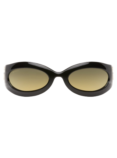 Solbriller Gucci Geometric-Frame Sunglasses Sort | GG1247S-003