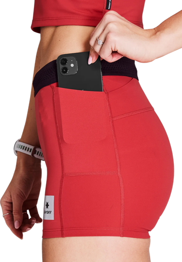 Shorts Saysky Saysky Flow+ Race 4" Shorts Rød | nwrst62c-506, 2