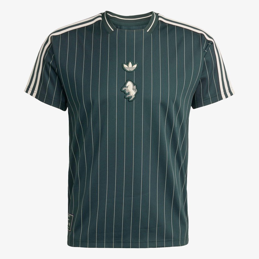 Jersey adidas Originals Juventus Icon Striped T-Shirt Grøn | JM9451
