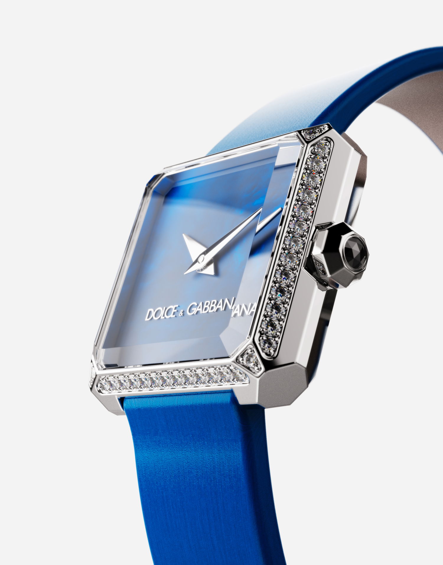 Ur Dolce & Gabbana Dolce & Gabbana Sofia Steel Watch with Diamonds Blå | WWJC2SXCMDTB0386, 1