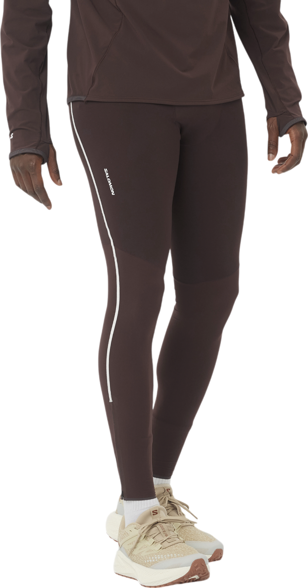 Leggings Salomon Salomon Sense Aero Stow Tights Brun | lc2432-0, 0