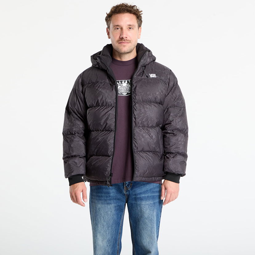 Puffer jakke Vans MTE Bridgewood Reversible Puffer Jacket Sort | VN000PJ7BLK1