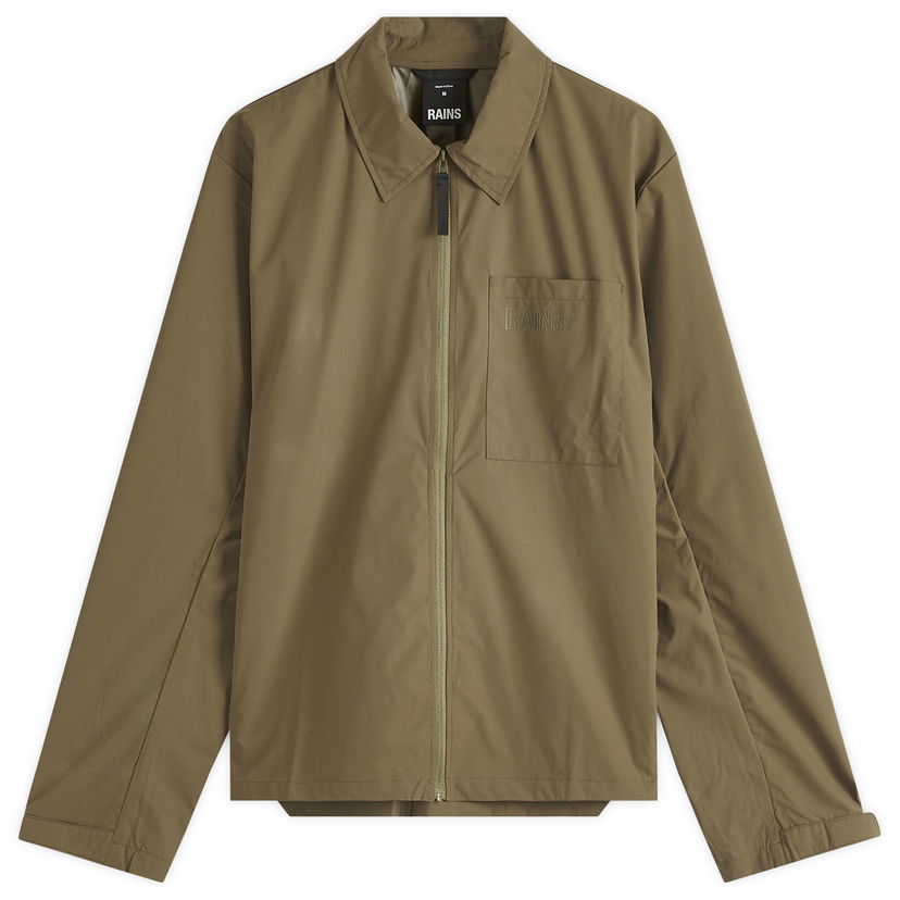 Vindjakke Rains Mito Overshirt Grøn | 19730-105