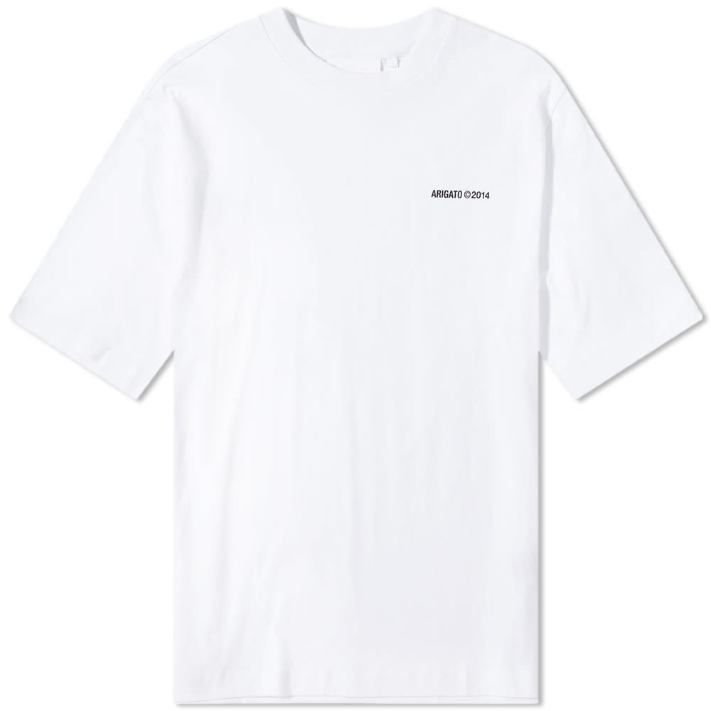 T-shirt AXEL ARIGATO Monogram Tee Hvid | A1127004, 0