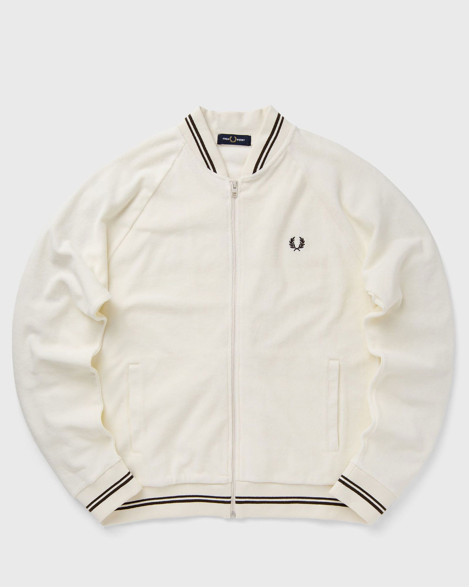 Jakke Fred Perry Towelling Track Jacket Beige | J7805-560, 0