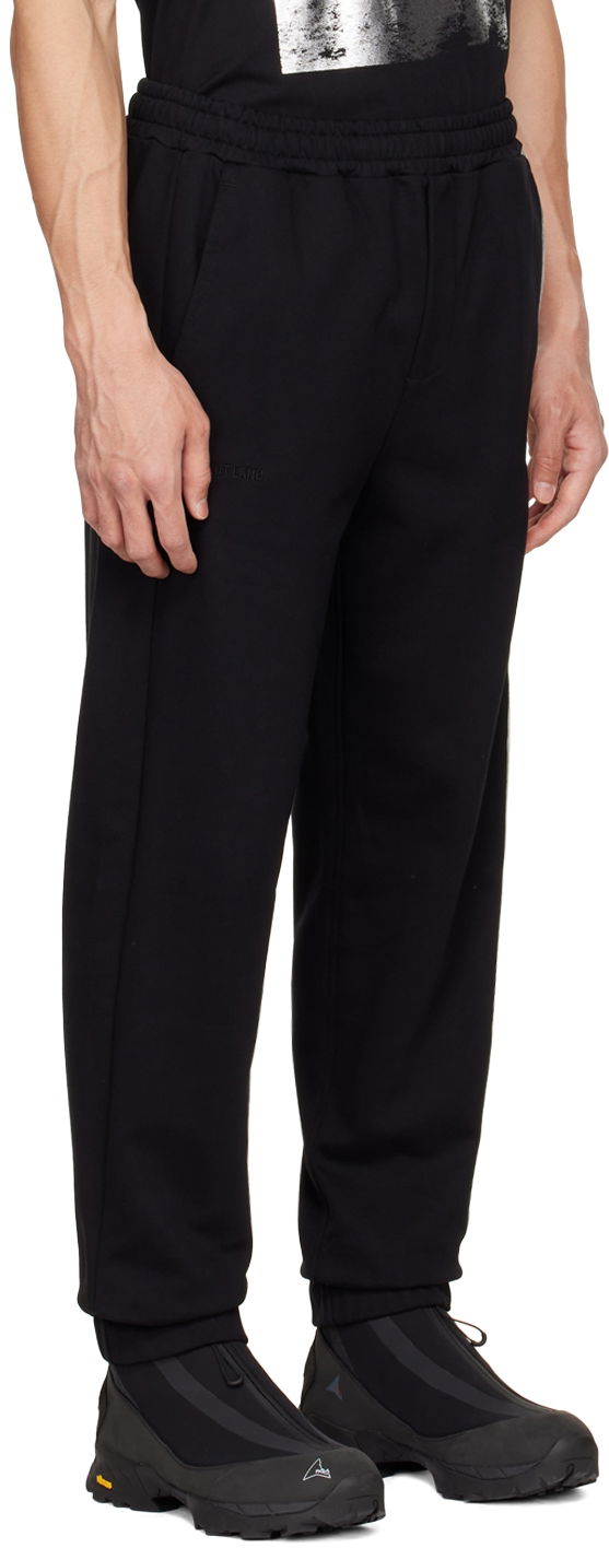 Joggingbukser Helmut Lang Cotton Lounge Pants Sort | M05HM206, 1