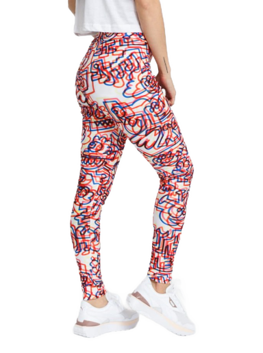 Leggings Puma x Mr. Doodle Printed Women´s Leggings Orange | 530662-02