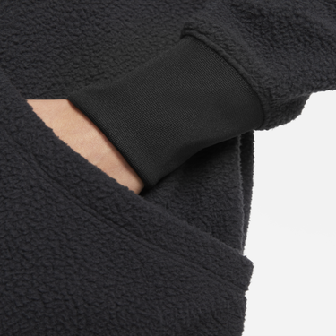 Sweatshirt Nike Sportswear Plush Pullover Hoodie Sort | DQ6840-010, 2