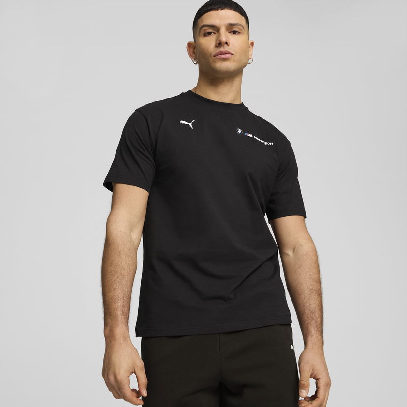 T-shirt Puma BMW M Motorsport ESS+ Men's T-Shirt Sort | 627506_01