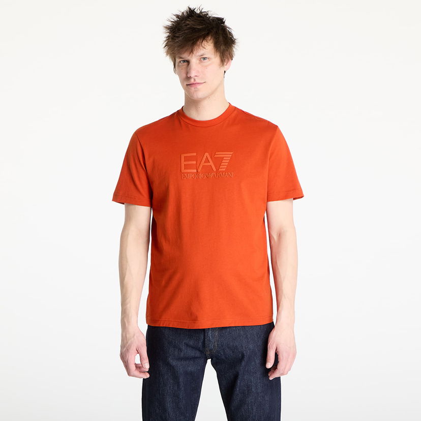 T-shirt Emporio Armani EA7 Emporio Armani Train Visibility T-Shirt Orange | 7M000224AF10375U3012