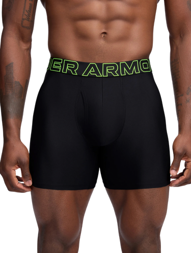 Boksere Under Armour Performance Tech Mesh 6-Inch 3-Pack Boxer Briefs Sort | 1383884-005, 3