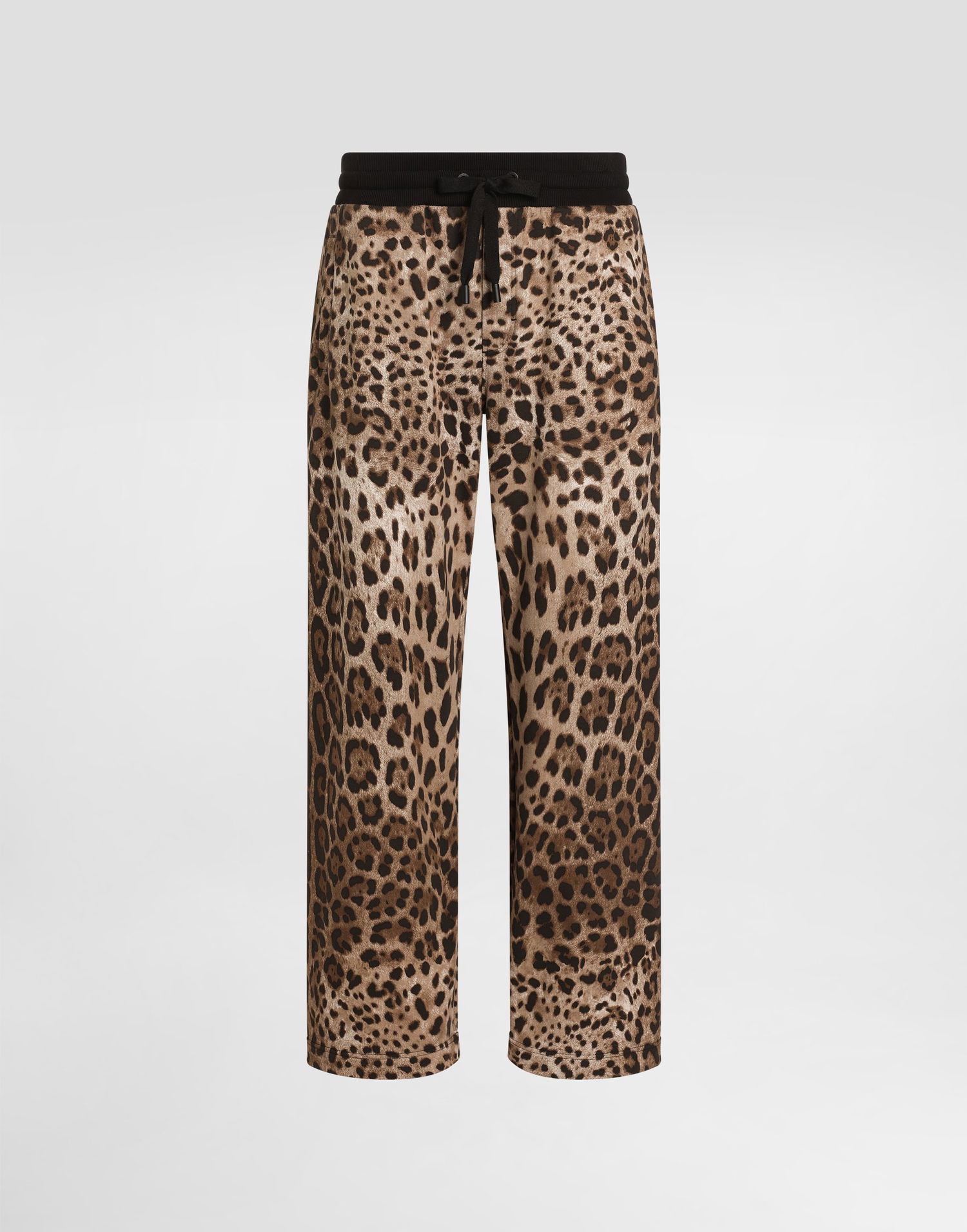 Joggingbukser Dolce & Gabbana Dolce & Gabbana Stretch Jersey Animal Print Jogging Pants Brun | GP0Y6TFS785HY13M, 0